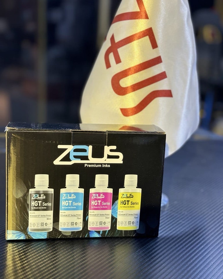 حبر Zeus Dye-Based Tri-Color HP Smart Tank Series - 1
