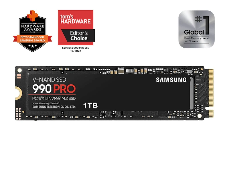 samsung Samsung 990 Pro 1TB black storage: 1tb