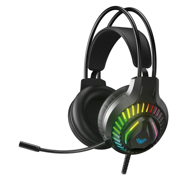 Aula S605 Wired Gaming Headset with Microphone and RGB - 1
