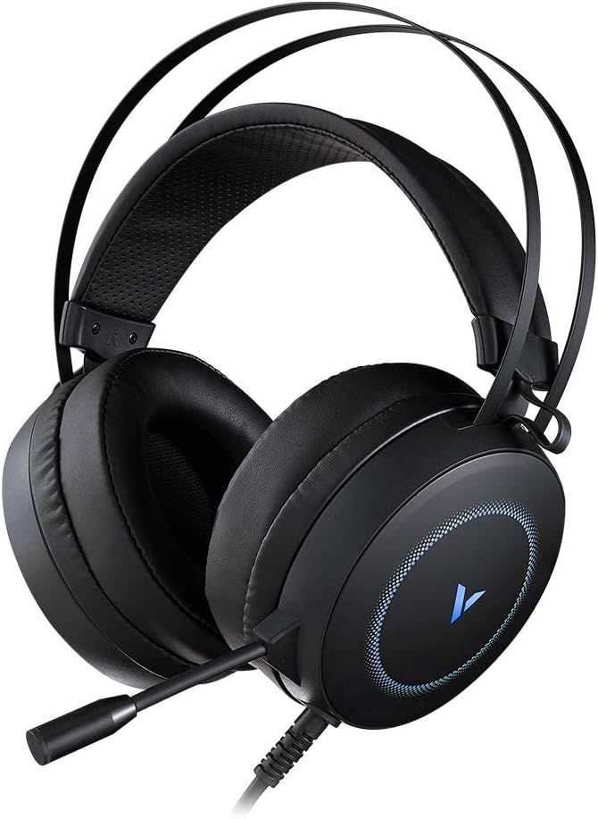 Rapoo VPRO VH160 Virtual 7.1 CH Omnidirectional Mic Wired USB Headset Black - 1