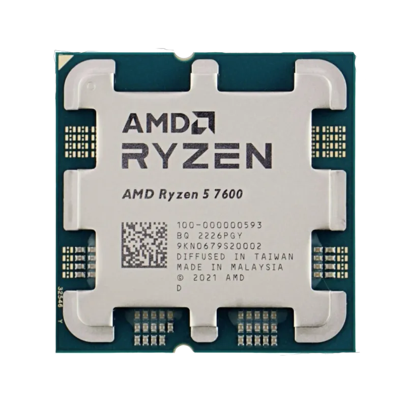 معالج AMD Ryzen 5 7600 6-Core AM5 تري - 1