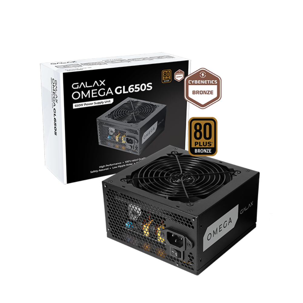 باور سبلاي GALAX Omega GL650S 650W 80+ Bronze Fully Modular - 1