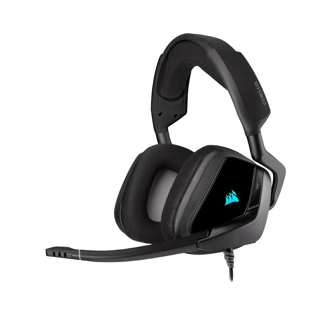 Corsair Void RGB ELITE USB Carbon 7.1 Surround Gaming Headset - 1