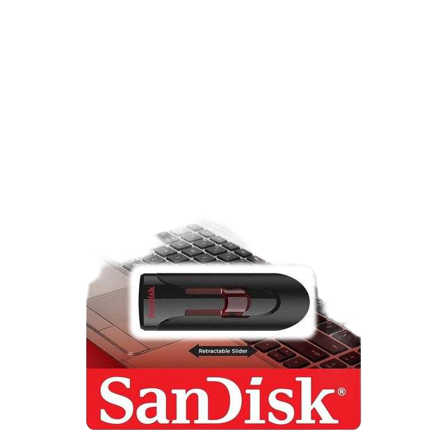 SanDisk Cruzer Glide 16GB USB 3.0 Flash Drive - 1