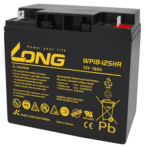 بطارية LONG WP18-12SHR 12V 18Ah 216Wh - 1
