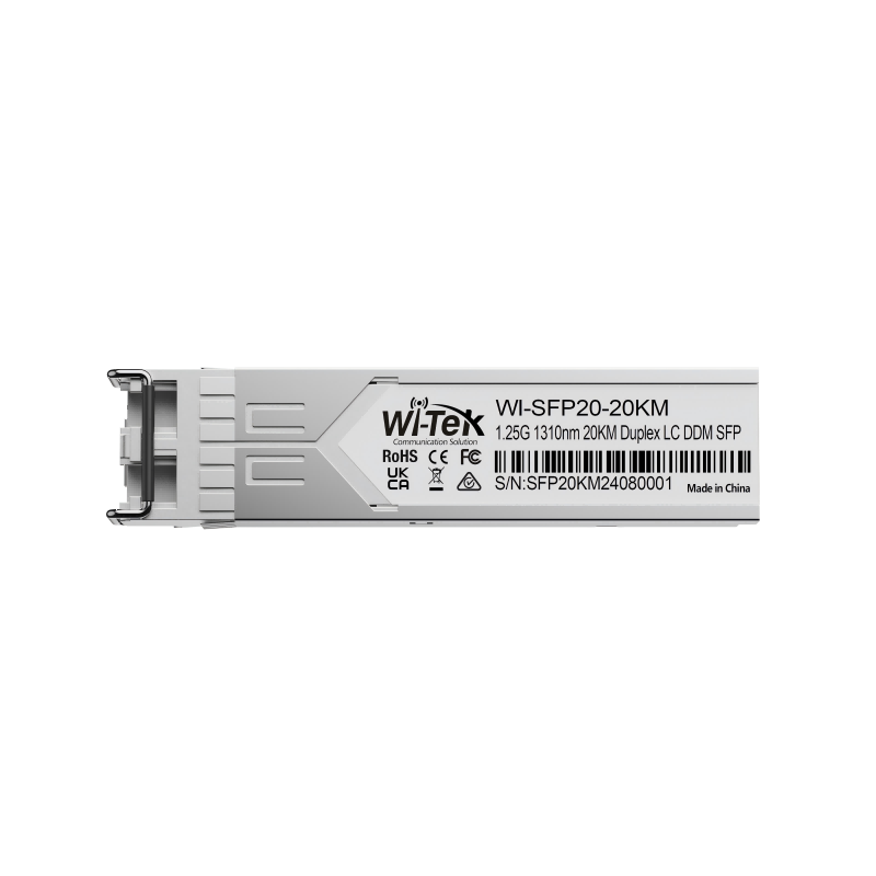 WI WI-SFP20-20KM 1000Mbps Single-Mode SFP LC Transceiver 20km - 1