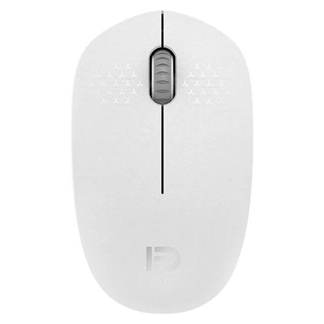 Fude i210 1600 DPI Wireless Office Mouse White - 1