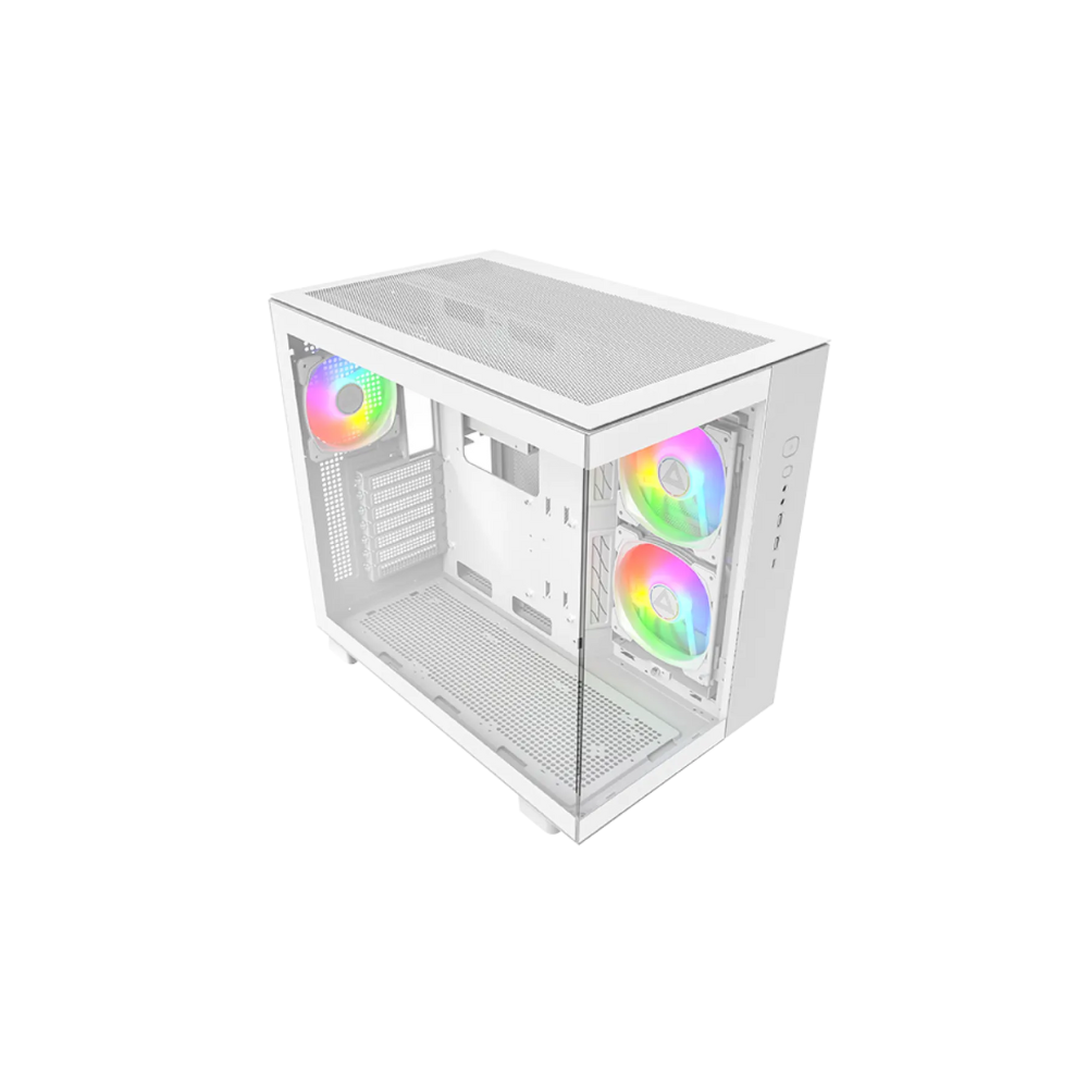 كيس MONTECH King 65 Pro Mid-Tower أبيض - 1
