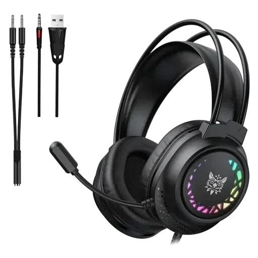 سماعات Onikuma X92 RGB سلكية أسود - 1