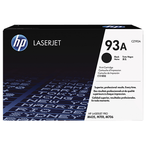 HP 93A Toner Cartridge Black - 1