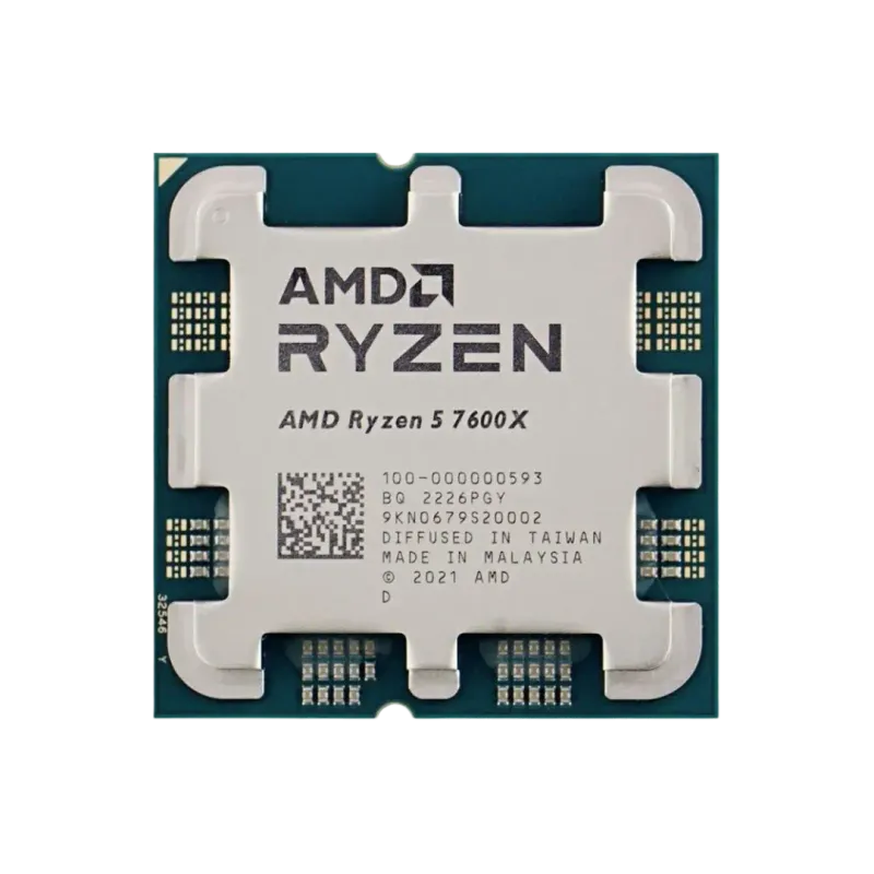 AMD Ryzen 5 7600X 6-Core AM5 Tray CPU - 1