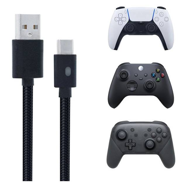 Dobe USB-C to USB-C Cable 3M Black TY0803 - 1