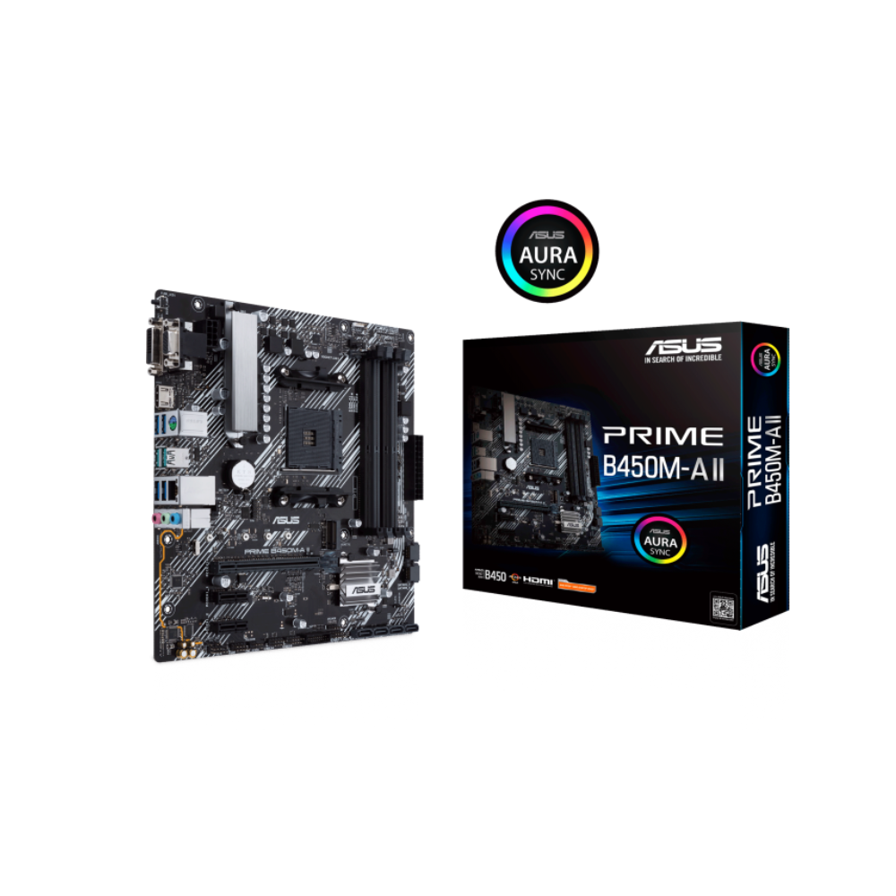 لوحة أم ASUS Prime B450 AM4 micro-ATX DDR4 - 1