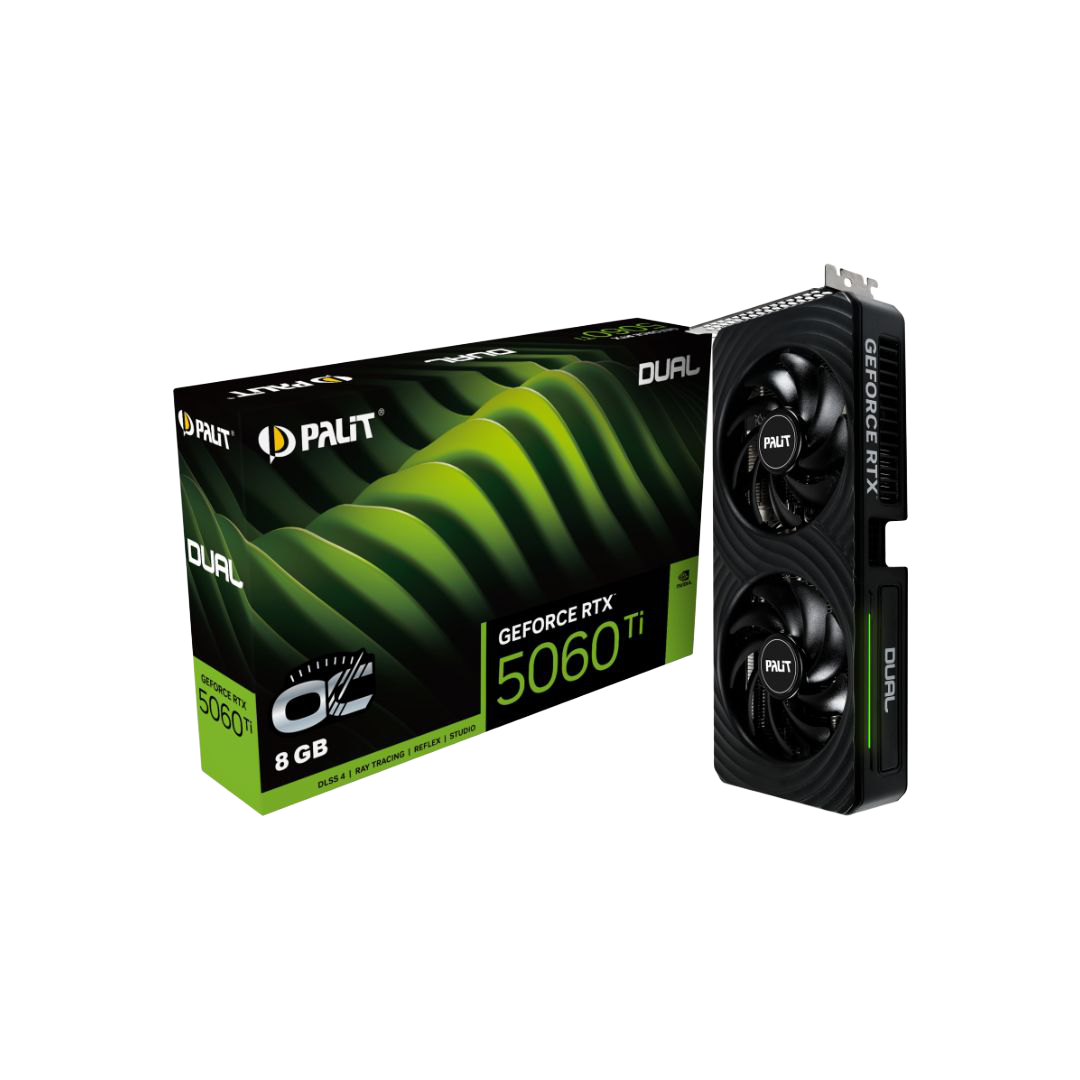 Palit GeForce RTX 5060 Ti 8GB GDDR7 Dual OC - 1