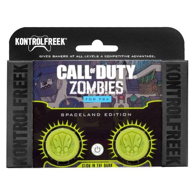 KontrolFreek Call of Duty Performance Thumbsticks PS4 Mixed-Rise Green - 1