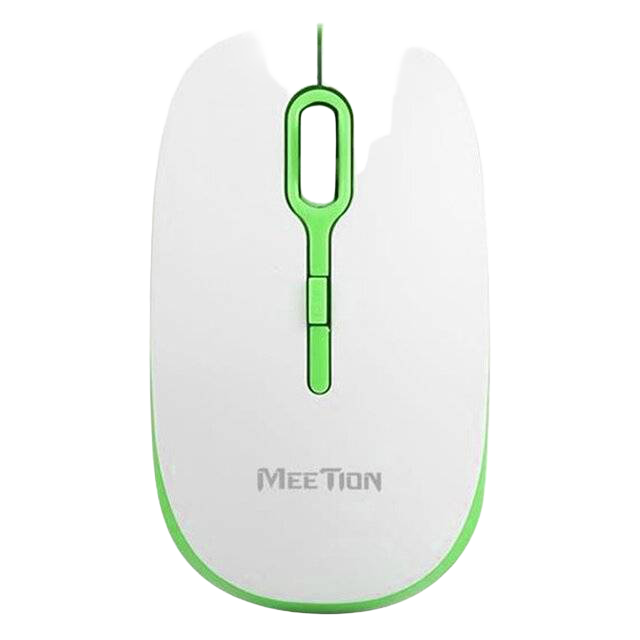 Meetion R547 Wireless Ergonomic Mouse - Green - 1