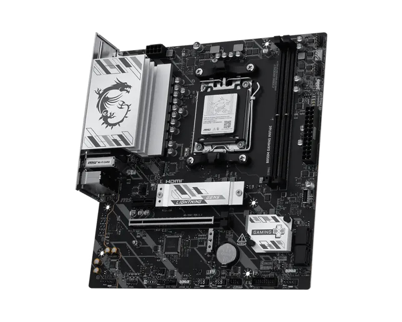MSI Gaming B850 Micro-ATX AM5 DDR5 Motherboard WiFi 6E - 1
