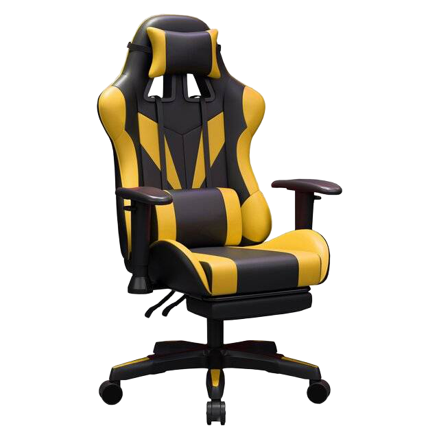 Raptor RGC-100 Gaming Chair - Black & Yellow - 1