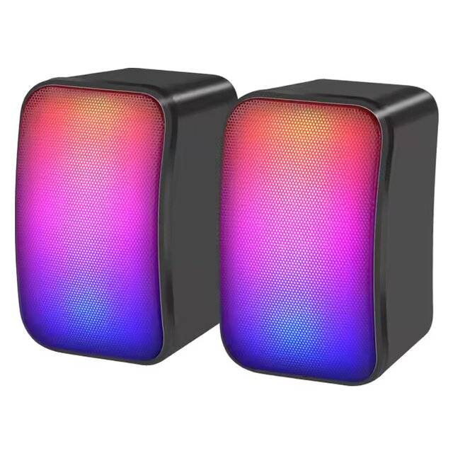 سبيكر Kisonli X17 2.0 6W سلكي RGB أسود - 1