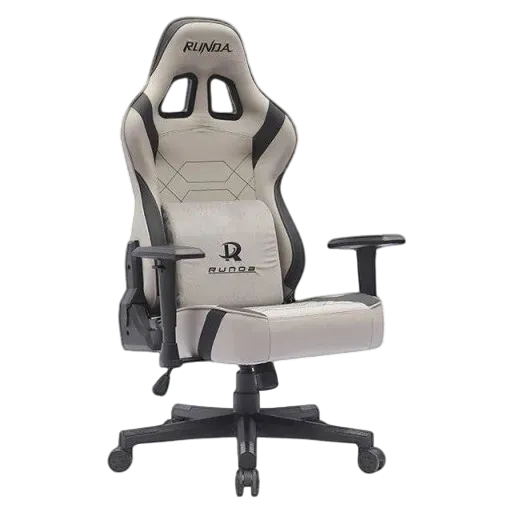 Runda 1009 Gaming Chair Black-Silver - 1