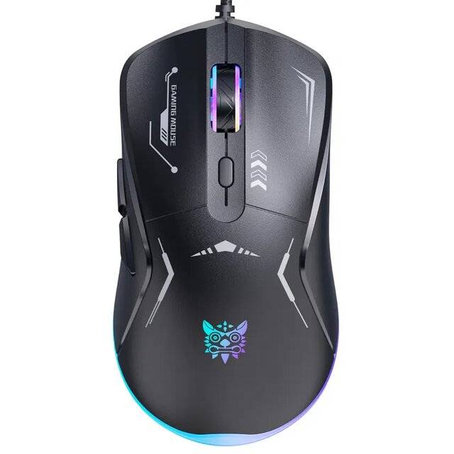 ماوس Onikuma CW917 3600 DPI RGB USB أسود - 1