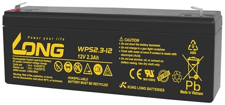 بطارية LONG WPS2.3-12 414W - 1