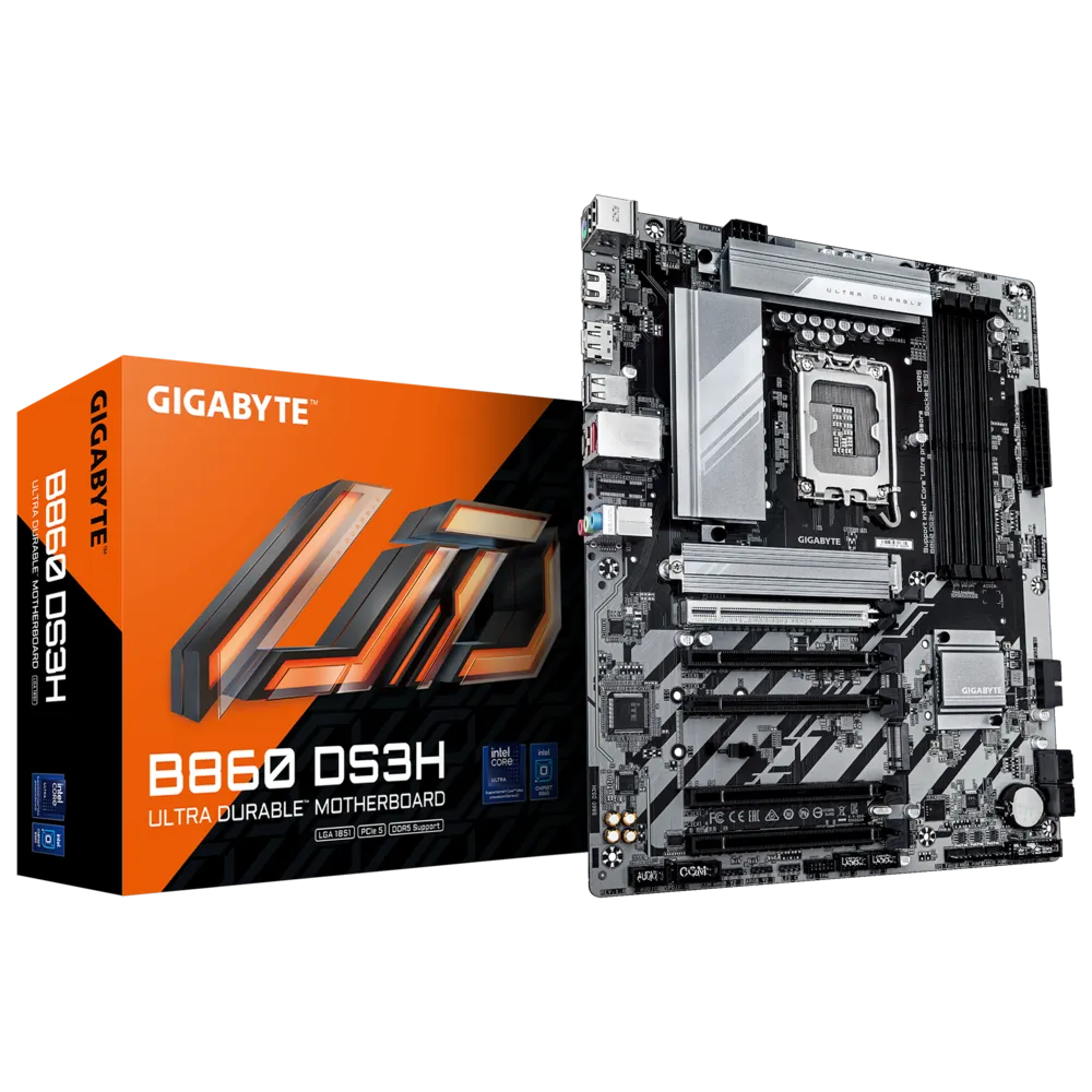 لوحة أم Gigabyte B860 DS3H LGA1851 DDR5 ATX - 1