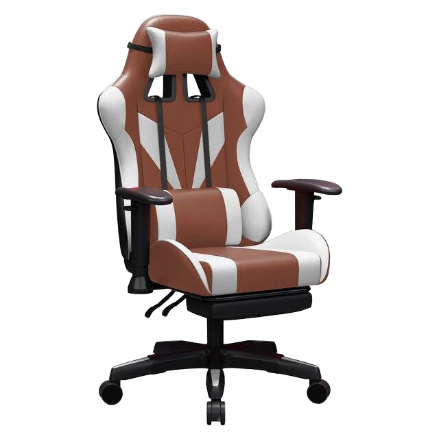 Raptor RGC-100 Gaming Chair Nutty & White - 1