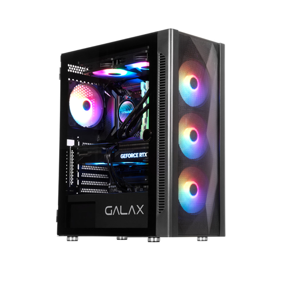 Galax Revolution-06 Mid-Tower Case Black ARGB - 1
