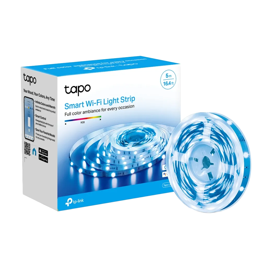 TP-Link Tapo L900-5 Smart Wi-Fi Multicolor LED Light Strip 5m - 1