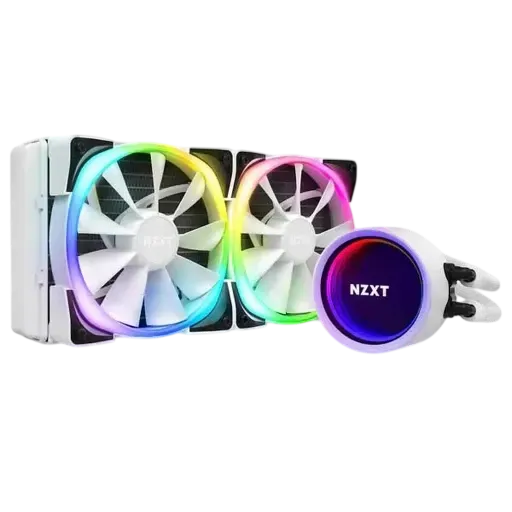 NZXT Kraken X53 240mm AIO Liquid Cooler RGB White - 1