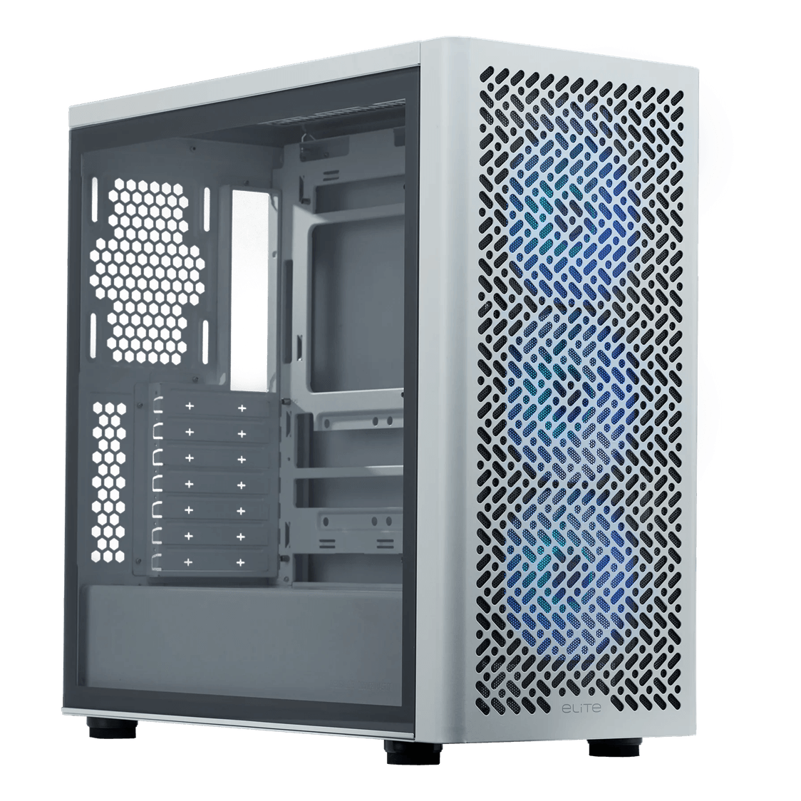 Cooler Master Elite 502 Mid-Tower ATX Case White - 1