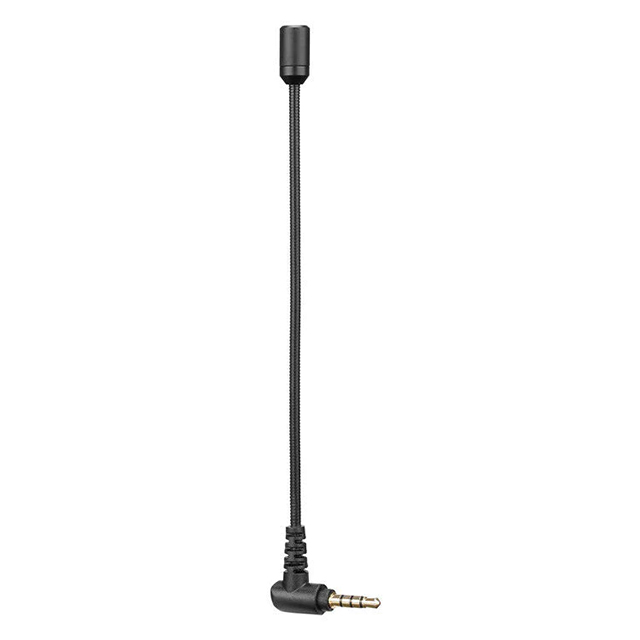 سماعات Boya BY-UM4 ميكروفون مرن صغير 3.5mm TRRS - 1