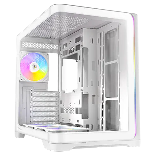 Antec C5 Curve Mid-Tower Case White ARGB - 1