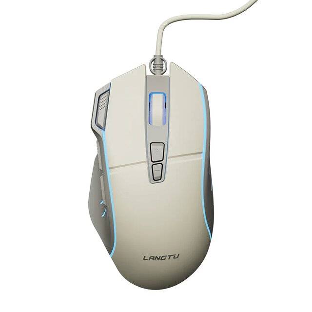 ماوس Langtu G1 Pro 7200 DPI USB أبيض - 1