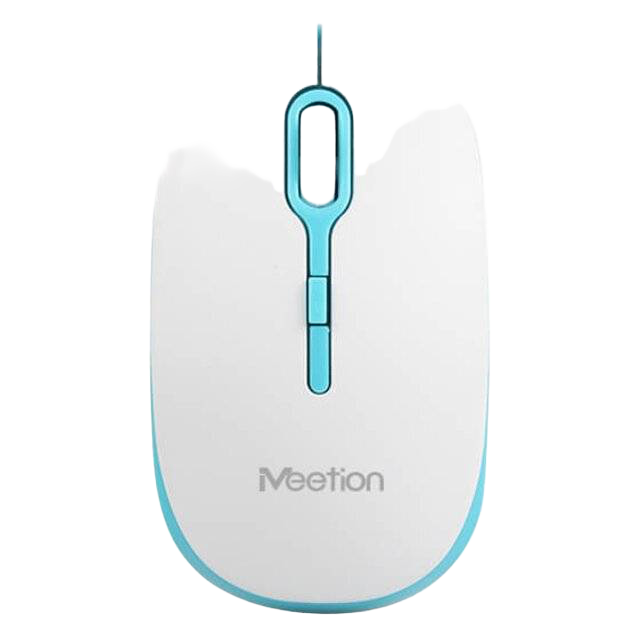 Meetion R547 Wireless Mouse 1600 DPI - Blue - 1