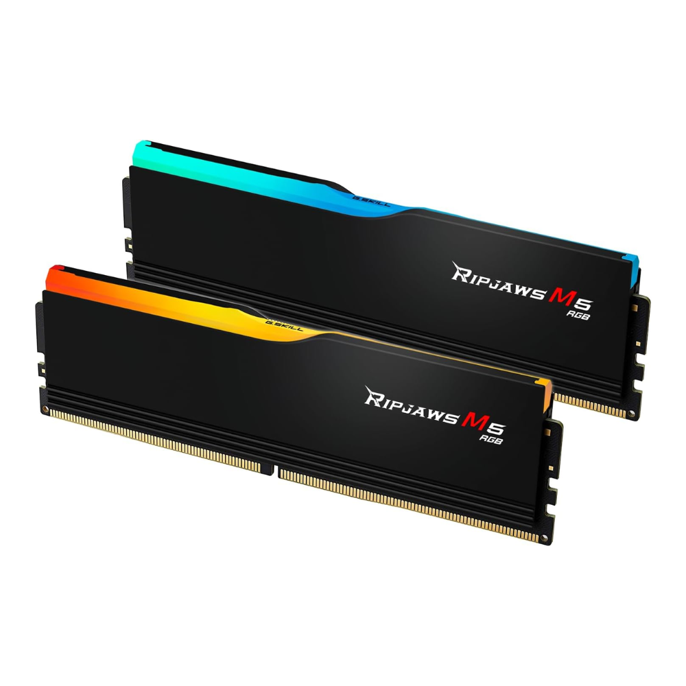 رام G.SKILL Ripjaws M5 DDR5 64GB (2x32GB) 6000MHz CL32 RGB Black - 1