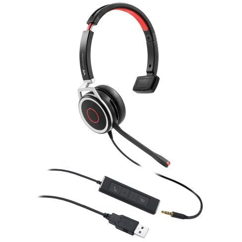 VT X220Mono Wired Headset with Microphone - 1