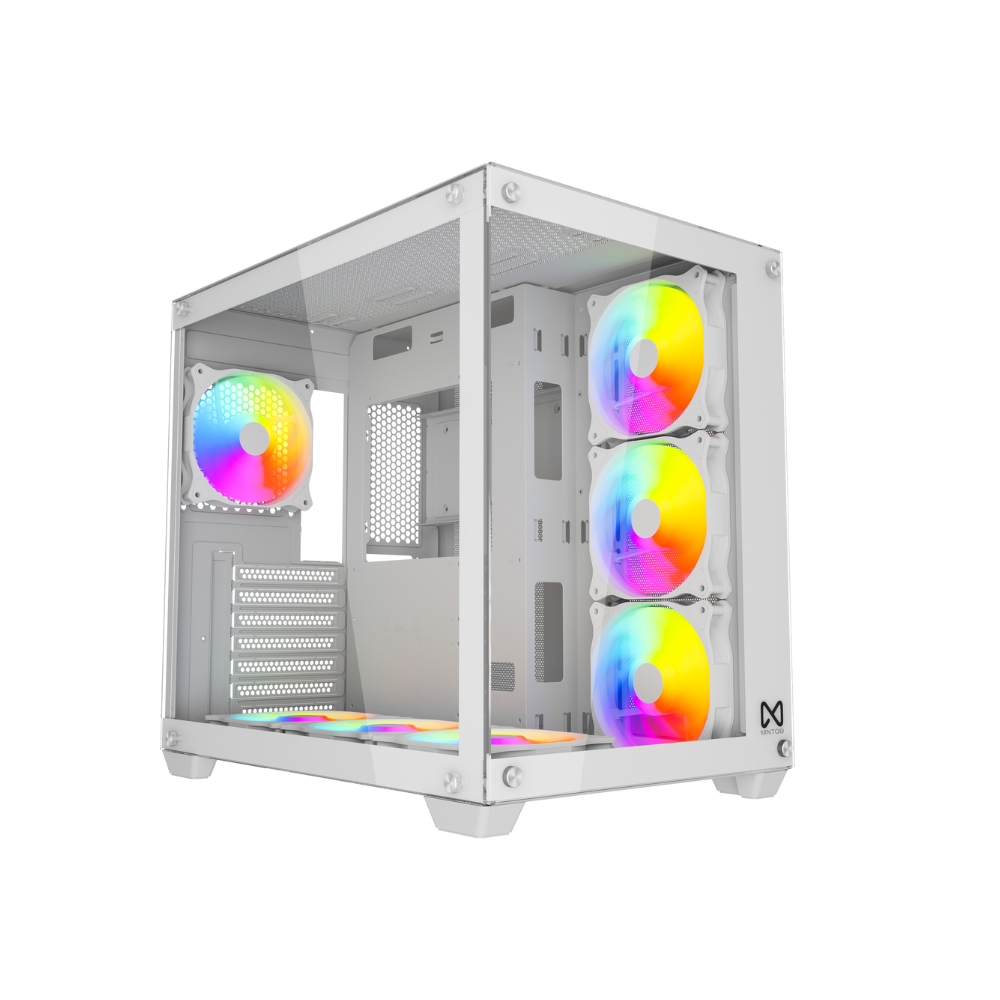 MNTOB Tokyo MN-3000WH Mid-Tower Case White ARGB - 1