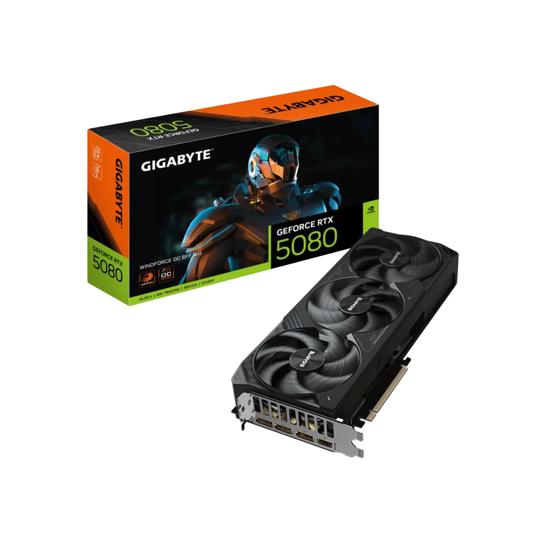 Gigabyte GeForce RTX 5080 16GB GDDR7 WINDFORCE OC SFF - 1