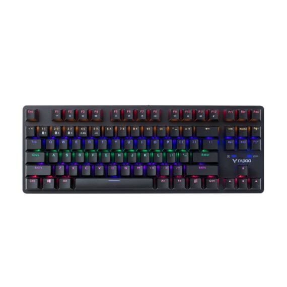 Rapoo V500 Pro TKL Mechanical Multi-Mode RGB Keyboard Black - 1