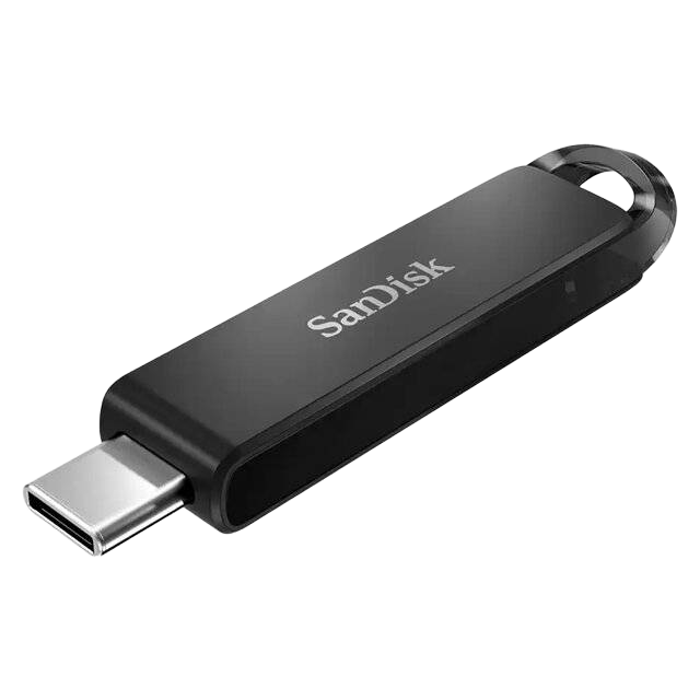 SanDisk Ultra Slider 128GB USB 3.2 Type-C Flash Drive - 1