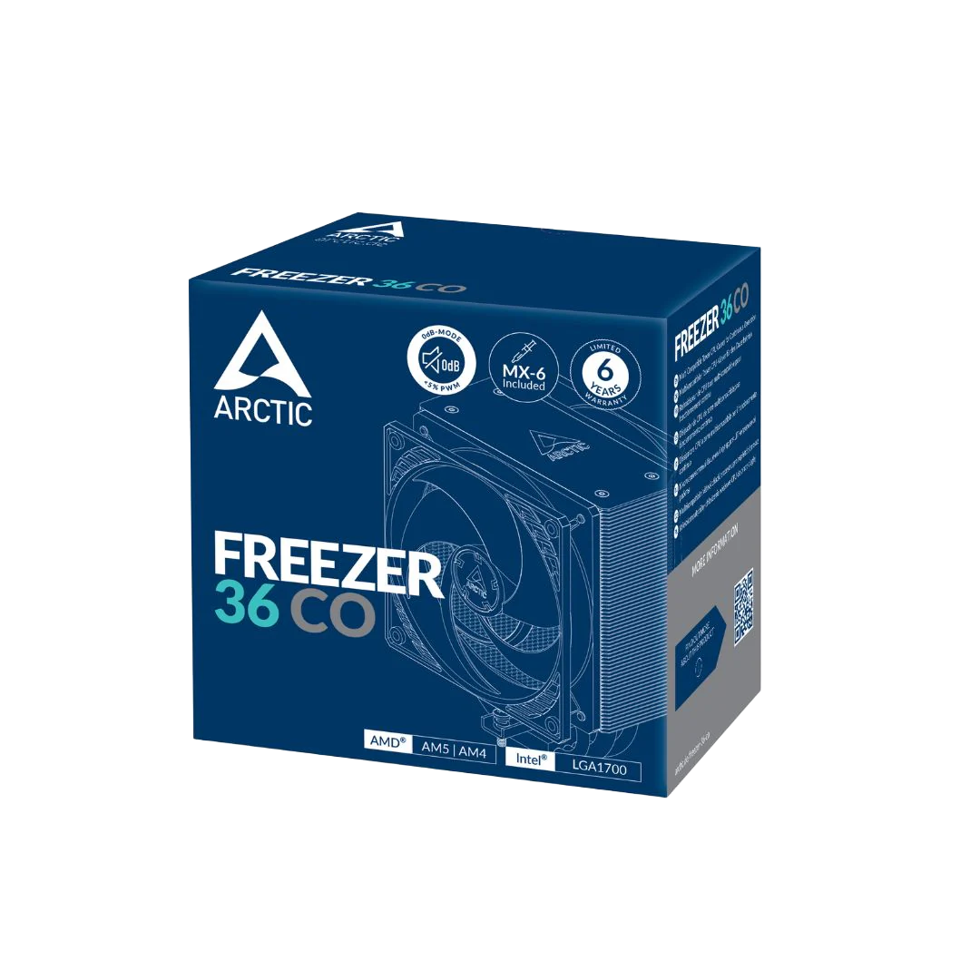 ARCTIC Freezer 36 CO CPU Air Cooler 250W TDP Dual Ball Bearing - 1