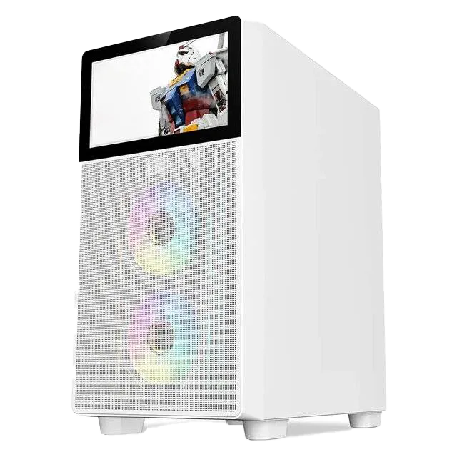 SAMA V-Play 4367 Mid-Tower Case White - 1