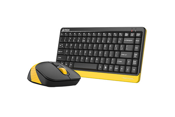 كيت كيبورد وماوس A4Tech FG1110 لاسلكي رمادي - 1