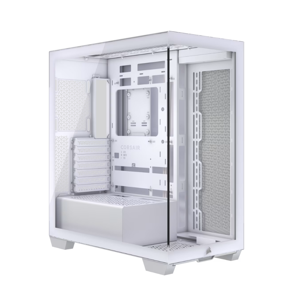 كيس Corsair 3500X Mid-Tower ATX أبيض - 1