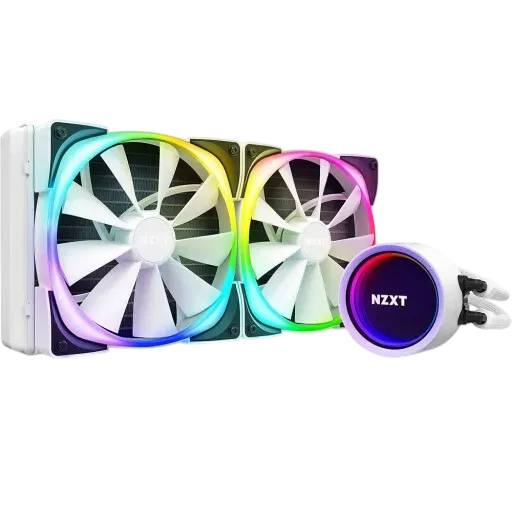 مبرد NZXT Kraken X63 280mm AIO سائل RGB أبيض - 1