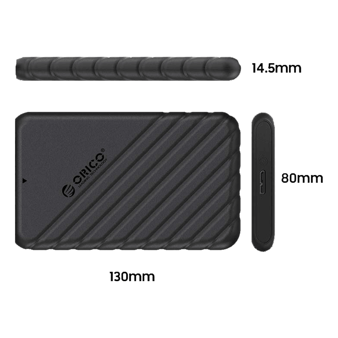 هارد خارجي Orico 750GB USB 3.2 - 1