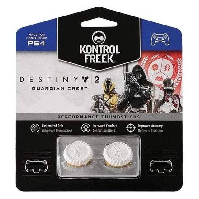 KontrolFreek Performance Thumbsticks Destiny 2 Guardian Crest White - 1