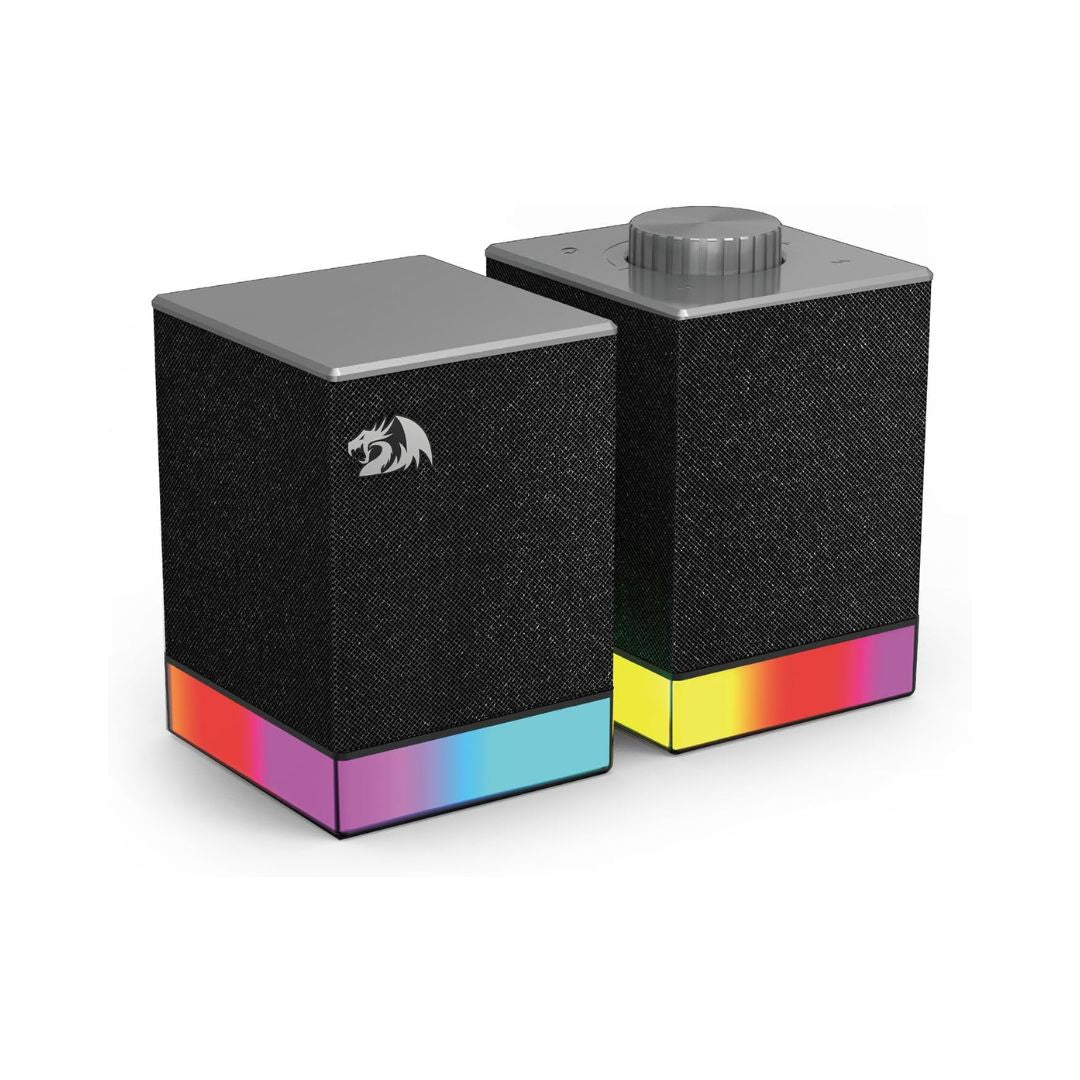 Redragon Glyph GS517 2.0 Channel 10W Dual-Mode RGB Desktop Speaker - 1